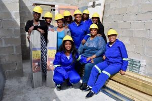 Cape Town women's group pools money to build houses