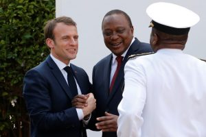 French President visit to Kenya