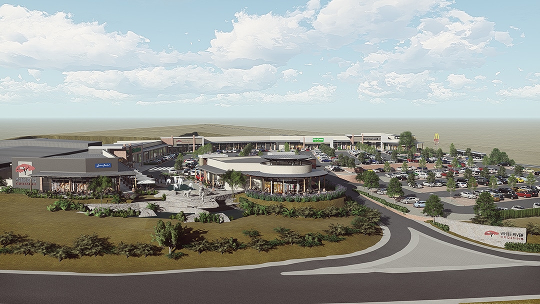 PHASE 1 OF WHITE RIVER CROSSING NEARING COMPLETION