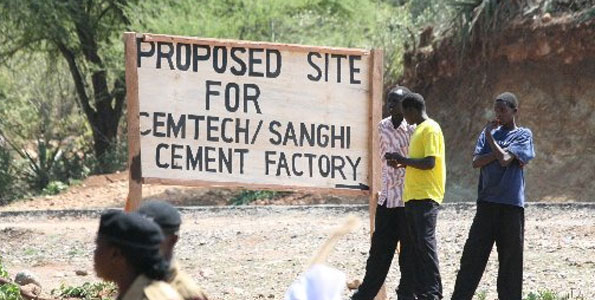 TANZANIA TO CONSTRUCT A CEMENT FACTORY IN WEST POKOT COUNTY KENYA