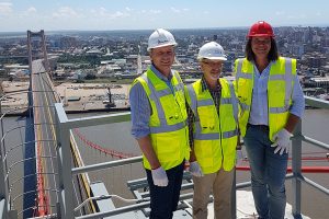 ATOP AFRICAS LONGEST SUSPENSION BRIDGE