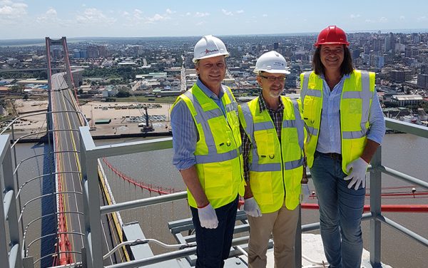 ATOP AFRICAS LONGEST SUSPENSION BRIDGE ATOP AFRICAS LONGEST SUSPENSION BRIDGE