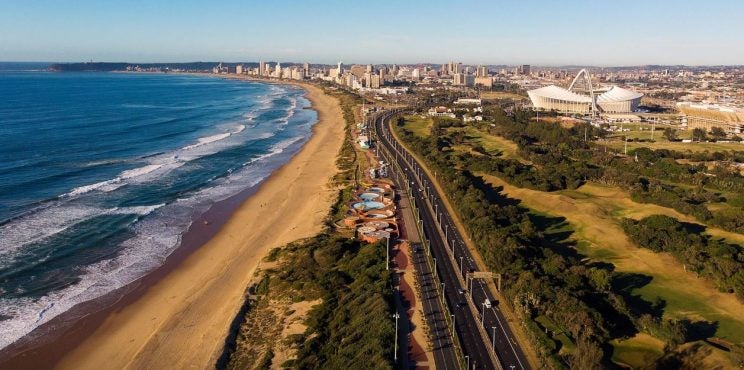 DURBAN PROMENADE EXTENSION NEARING COMPLETION