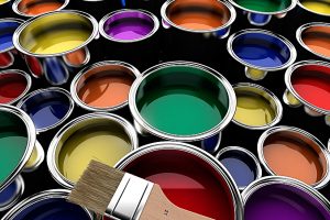 sapma - paint cans and brush