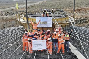 PERDEKRAAL EAST WIND FARM TURBINE FOUNDATIONS COMPLETED AHEAD OF SCHEDULE