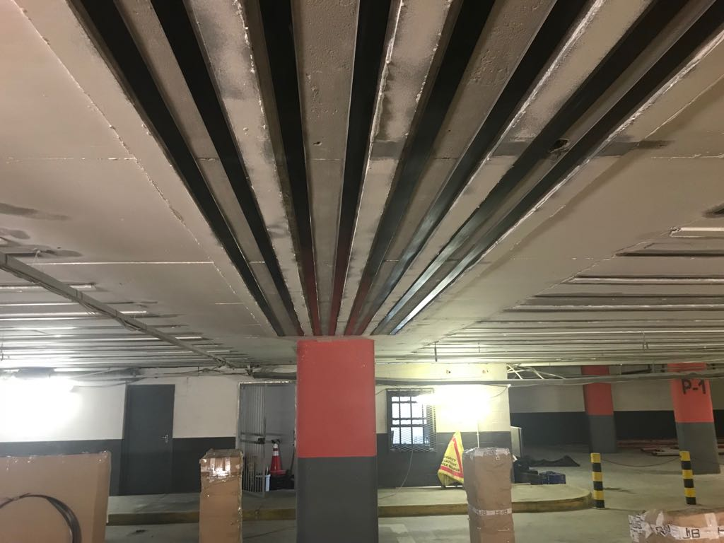 RESTORATION TO MIMOSA MALL AFTER FIRE DAMAGE