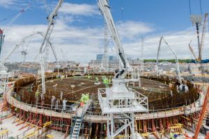 BIGGEST CONCRETE POUR IN UK HISTORY COMPLETED AT NUCLEAR PLANT SITE