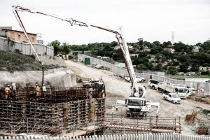 Bosch Projects - Malukazi Pumpstation - wall - first lift - concrete pour