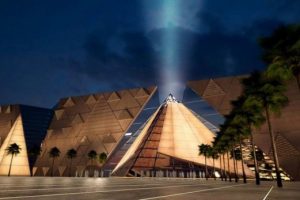 CONSTRUCTION OF GRAND EGYPTIAN MUSEUM 90% COMPLETE