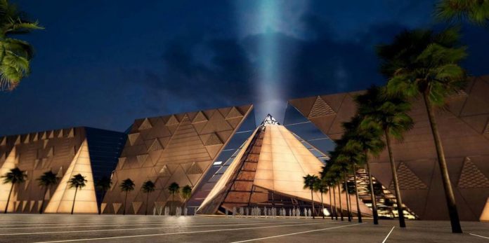 CONSTRUCTION OF GRAND EGYPTIAN MUSEUM 90% COMPLETE