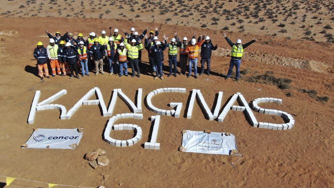 FIRST TURBINE AT KANGNAS WIND FARM ERECTED AHEAD OF SCHEDULE