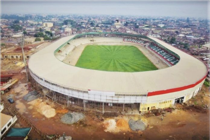 OGBEMUDIA STADIUM RECONSTRUCTION AT ADVANCED STAGE