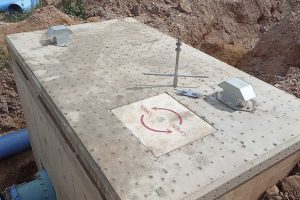 CONCRETE DOORS VAULTS NO-GAP LID KEEPS VANDALS OUT OF VALVE CHAMBERS