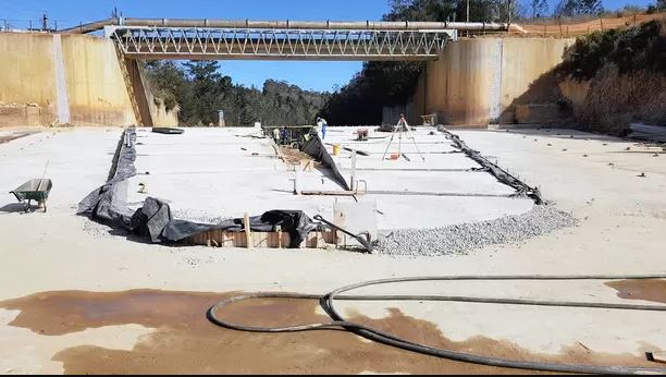 Dam construction Garden Route