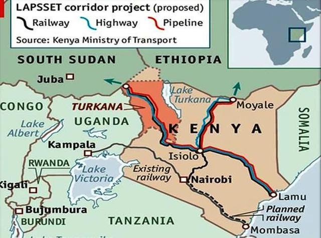 KENYA SEEKS AU SUPPORT ON US $22.3BN LAPSSET PROJECT