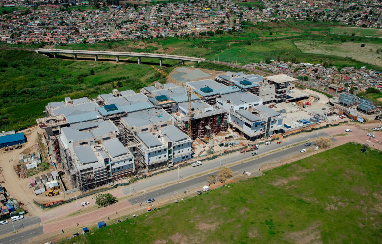 R3BN DR PIXLEY KA ISAKA SEME MEMORIAL HOSPITAL NEARS COMPLETION