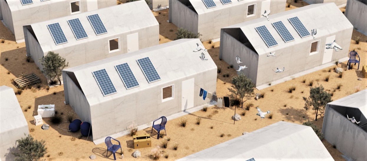 CUTWORK PROPOSES INNOVATIVE JUST ADD WATER HOUSING FOR REFUGEES1