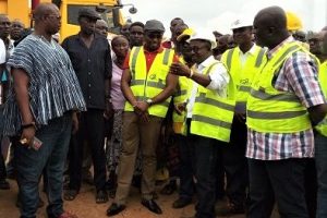 GHANA - WORK ON 5-KM ANOMABO SEA DEFENCE WALL BEGINS