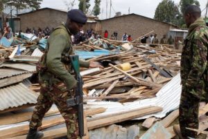 NAIROBI SCHOOL COLLAPSE - SEVEN DEAD AND DOZENS INJURED