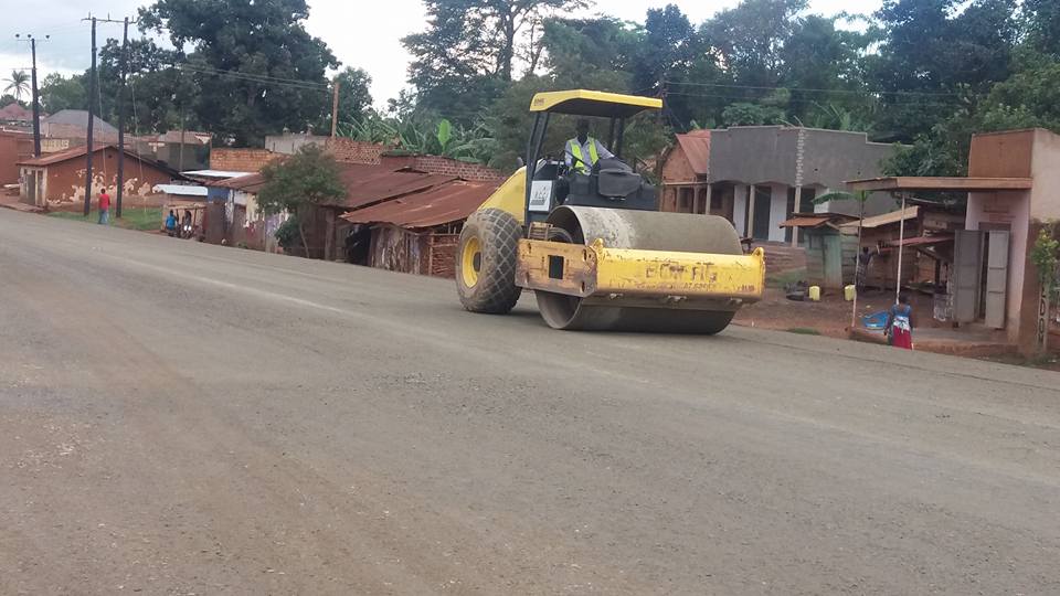 MUKONO-KATOSI-NYENGA ROAD IN UGANDA OVER 70% COMPLETE