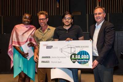 WITS STUDENT FROM LENASIA BAGS AFRISAM STUDENT DESIGN CHALLENGE