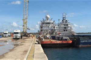 TANZANIAS MTWARA PORT PROJECT NOW 55% COMPLETE