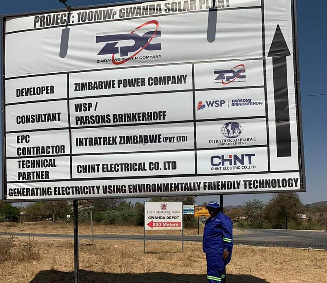 ZIMBABWES GWANDA SOLAR PLANT PROJECT RECEIVES US $14M