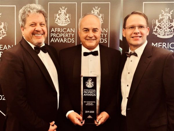 WATERFALL NAMED WORLDS BEST MIXED-USE DEVELOPMENT FOR THIRD CONSECUTIVE YEAR
