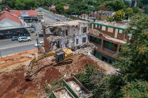 Melrose arch demolition
