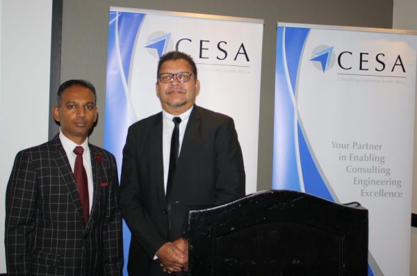 CESA President, Sugen Pillay and CEO, Chris Campbell CESA President, Sugen Pillay and CEO, Chris Campbell