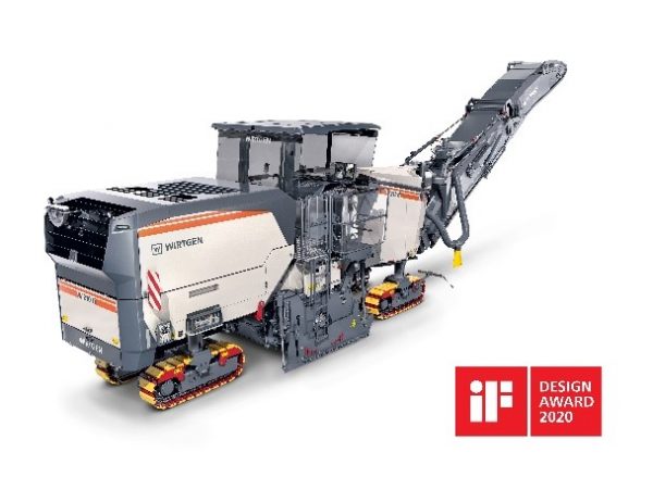 Wirtgen W 210 Fi Large Milling Machine Receives iF Design Award 2020