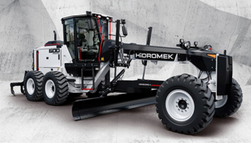 Leica Geosystems, Hidromek integrate machine control solutions for graders