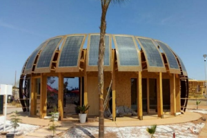 Construction of an eco-building that combines hemp and solar technology completed in Morocco