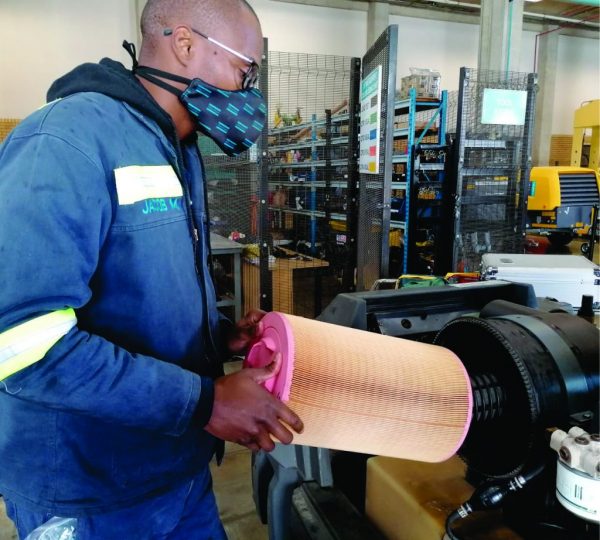 Atlas Copco complies with all health protocols while delivering repair and maintenance services to customers Atlas Copco complies with all health protocols while delivering repair and maintenance services to customers