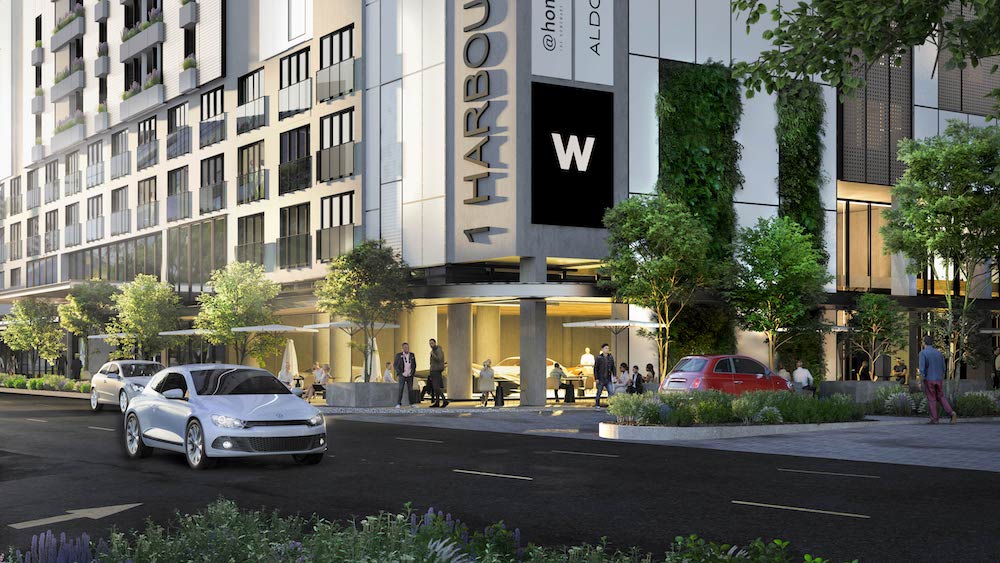 AMDEC GROUP HARBOUR ARCH Corner-view