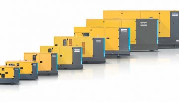 Rugged Atlas Copco QES generator range for reliable standby power requirements on mines and plants
