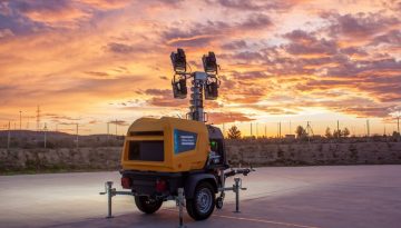 HiLight H6+ light tower on site 04