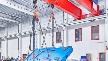load turning crane