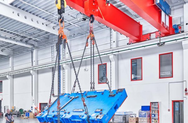 load turning crane