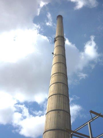 Remedial work at a petchem smokestack lead to Skyriders providing secure access and work-at-height for Proconics