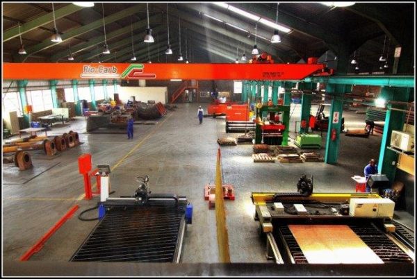 The state-of-the-art Rio-Carb manufacturing facility in Alrode, Gauteng.