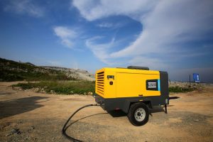 Super-efficient XRHS 650 PACE air compressor from Atlas Copco