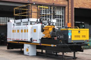 Atlas Copco U110PACE mounted on Cobra Project's pneumatic lube service truck.