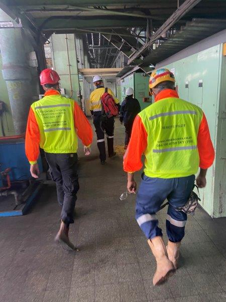 A Skyriders rope-access and drone team undertook an inspection at a Limpopo power station in record time A Skyriders rope-access and drone team undertook an inspection at a Limpopo power station in record time