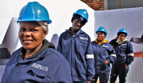 Production Technology Learnership participants on Induction Day. Production Technology Learnership participants on Induction Day.