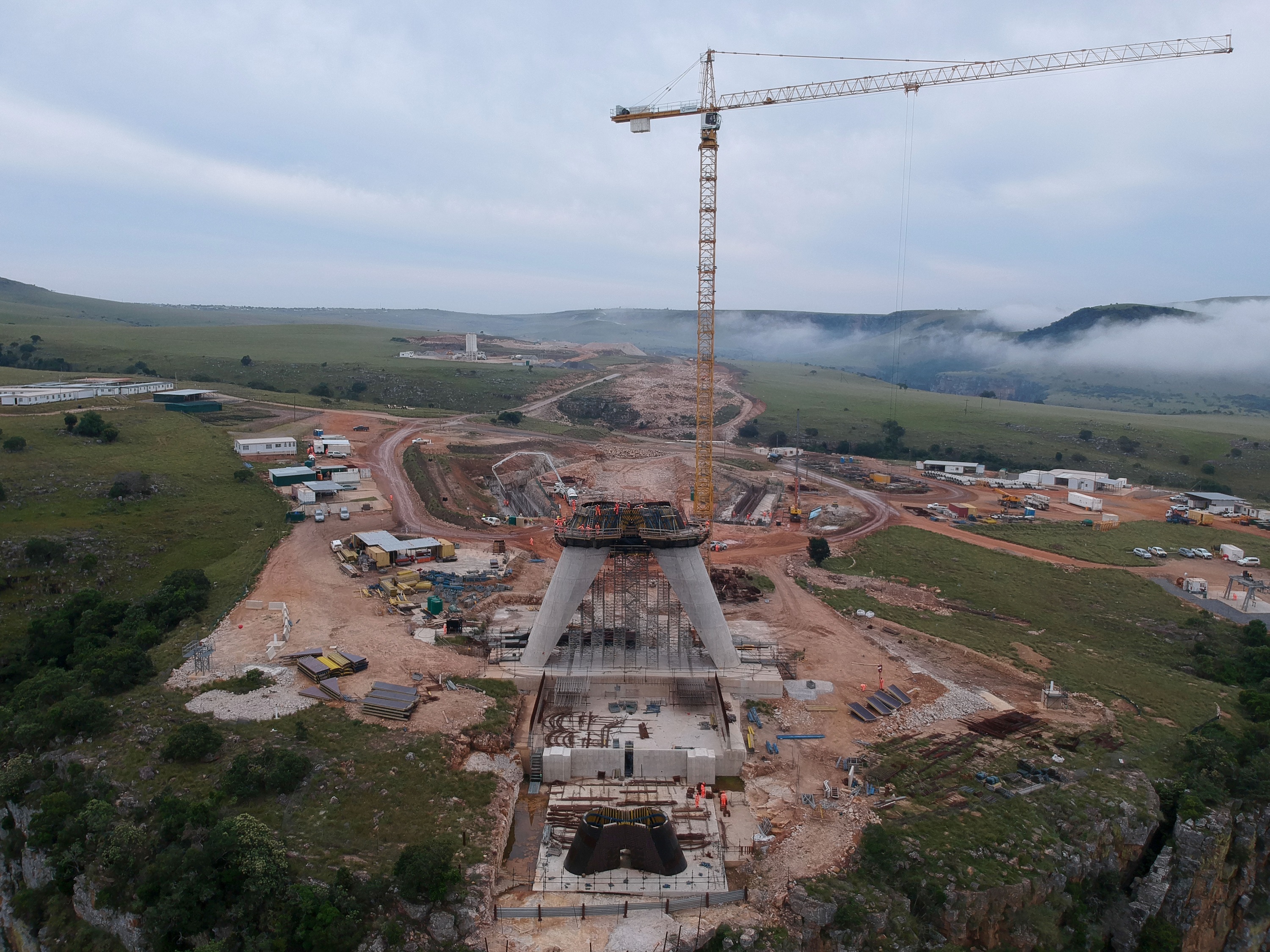 MILESTONE AT MSIKABA PROJECT WITH JACKING OF SOUTH PYLON LEGS